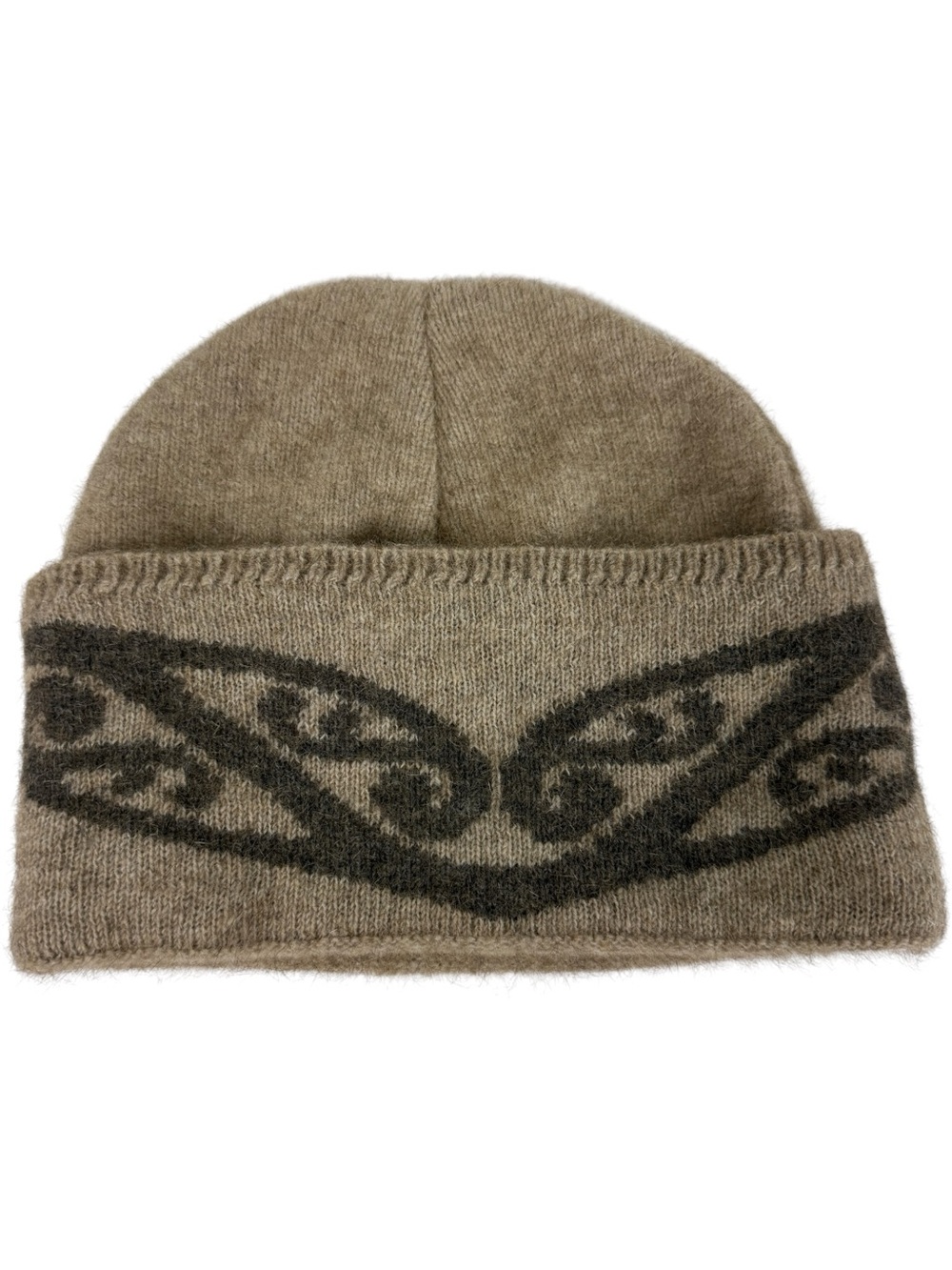 McDonald New Zealand Possom Fur Lambswool Knit Hat